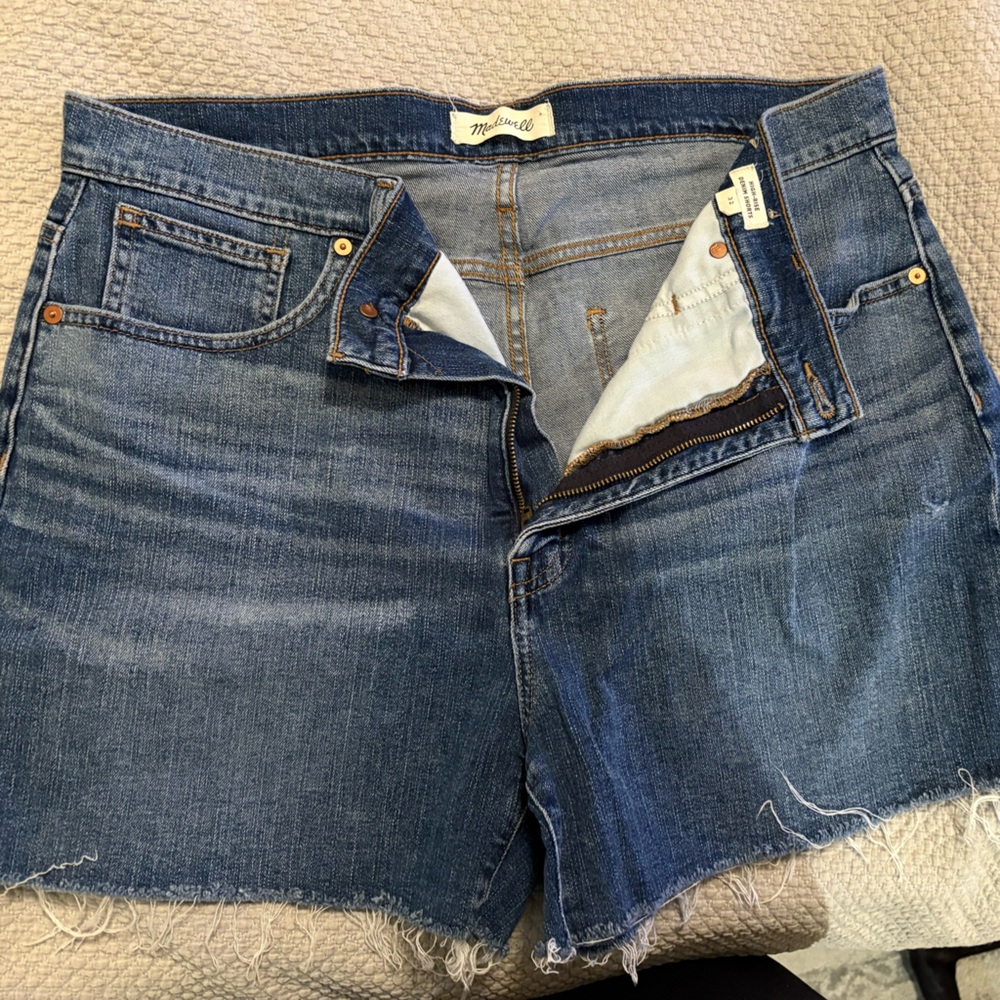 Madewell Blue Jean Shorts